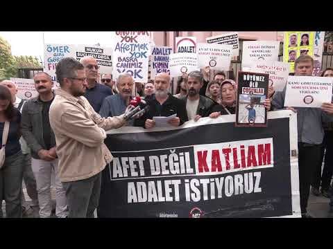 Adalet Peşinde Aileleri Platformu üyeleri, Adalet Bakanlığı önünde adalet nöbetine devam ediyor