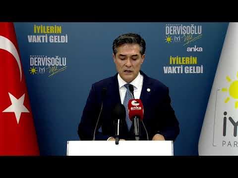 İYİ Parti Sözcüsü Buğra Kavuncu, partisinin Başkanlık Divanı sonrası açıklama yapıyor #Canlı