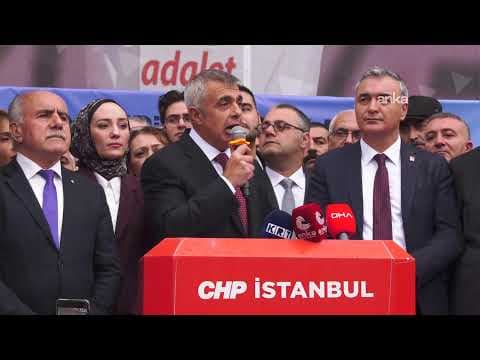 Mehmet Ali Yüksel, CHP İstanbul İl Başkanlığı görevine başlaması nedeniyle açıklama yapıyor