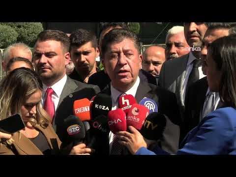 Özgür Çelik ve parti yöneticileri Üsküdar Belediyesi önünde açıklama yapıyor #Canlı