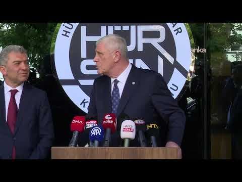 İYİ Parti Genel Başkanı Müsavat Dervişoğlu, Hür Sen Konfederasyonu'nu ziyaret etti #Canlı