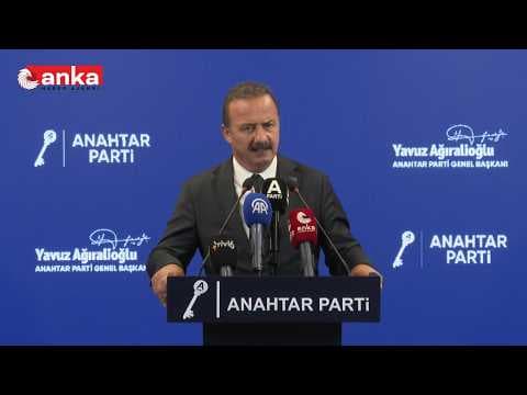 Anahtar Parti Genel Başkanı Yavuz Ağıralioğlu, basın toplantısı düzenliyor #Canlı