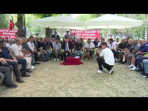 Ümit Özdağ’dan er şehit yakınları ve er gazilerin eylemine destek ziyareti #Canlı