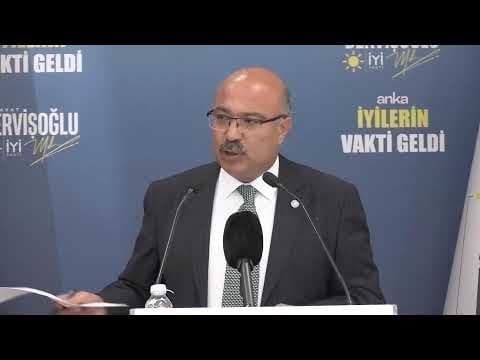 İYİ Parti Genel Başkan Yardımcısı Kadir Ulusoy açıklama yapıyor / Ankara #Canlı