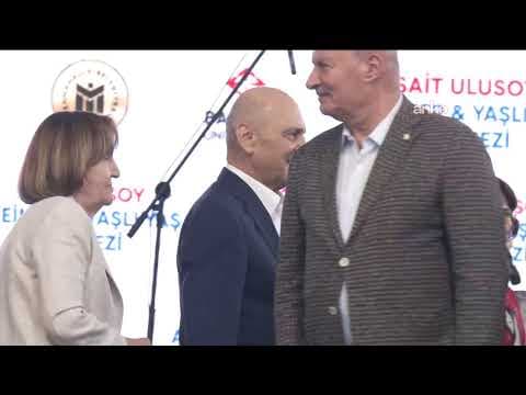 Sait Ulusoy Alzheimer ve Yaşlı Yaşam Merkezi'nin açılış töreni #Canlı