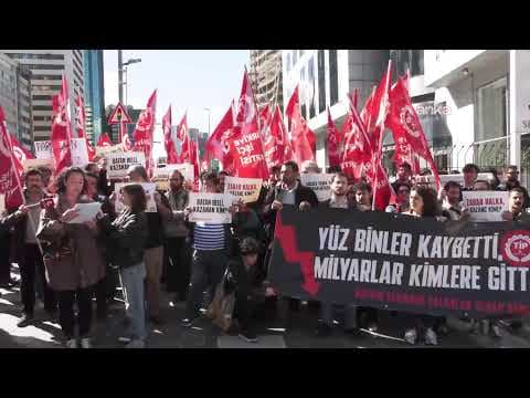 Türkiye İşçi Partisi, Tasarruf Mevduatı Sigorta Fonu önünde açıklama yapıyor #Canlı