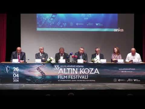 33.Uluslararası Adana Altın Koza Film Festivali Basın Toplantısı  #Canlı