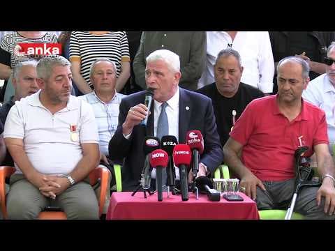 Müsavat Dervişoğlu, oturma eylemindeki er şehit aileleri ve gazileri ziyaret ediyor #Canlı