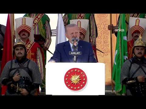 Cumhurbaşkanı Erdoğan, Ahlat Etkinlik Alanı Programı'nda konuşuyor #Canlı