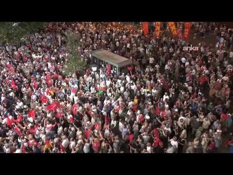 Çankaya Belediye Başkanı Hüseyin Can Güner'in gözaltına alınması protesto ediliyor #Canlı