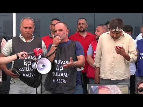Dilovası yangınında yakınlarını kaybeden aileler Gebze Kent Meydanı’nda adalet nöbetinde #Canlı