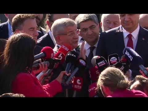 Ahmet Davutoğlu, Ankara Adliyesi önünde açıklama yapıyor #Canlı