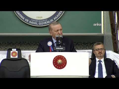 Cumhurbaşkanı Erdoğan, Jandarma ve Sahil Güvenlik Akademisi mezuniyet töreninde konuşuyor #Canlı