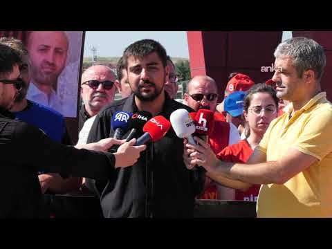 Dilovası'ndaki fabrika yangını davasının duruşması öncesinde açıklama yapılıyor / Kocaeli #Canlı