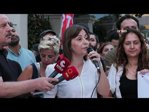 DEM Parti Kadıköy İlçe Örgütü, mevsimlik işçilere yönelik saldırıları protesto ediyor #Canlı