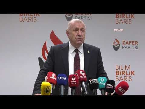Zafer Partisi Genel Başkanı Ümit Özdağ, basın toplantısı düzenliyor #Canlı