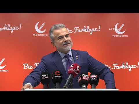 Yeniden Refah Partisi Genel Başkan Yardımcısı Suat Kılıç basın açıklaması yapılır #Canlı