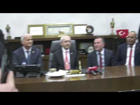 CHP Genel Başkanı Kemal Kılıçdaroğlu, Nizip Belediyesi'ni ziyaret etti /Gaziantep #Canlı