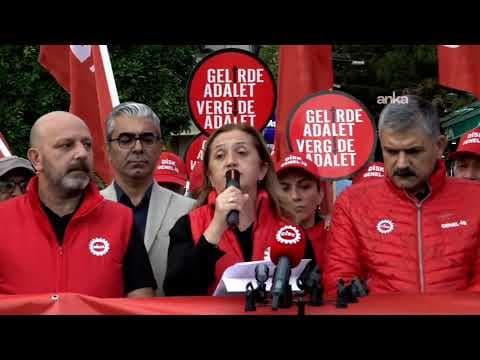 DİSK Genel Başkanı Arzu Çerkezoğlu, açıklama yapıyor #Canlı