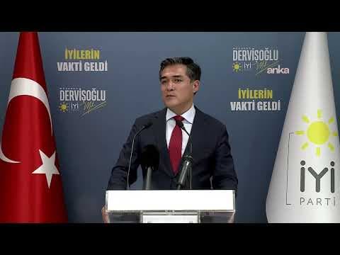 İYİ Parti Sözcüsü Buğra Kavuncu basın açıklaması yapıyor #Canlı
