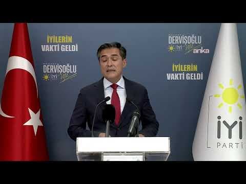 İYİ Parti Sözcüsü Buğra Kavuncu basın açıklaması yapıyor #Canlı