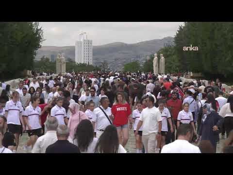 Yurttaşlar 30 Ağustos Zafer Bayramı'nda Ata'nın huzurunda #Canlı