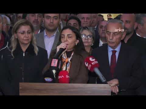 Bakırköy Belediye Başkanı Ayşegül Ovalıoğlu ve beraberindeki başkanlar açıklama yapıyor #Canlı