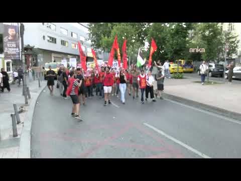 İstanbul Emek, Barış ve Demokrasi Güçleri, NATO'ya karşı Taksim'den Dolmabahçe'ye yürüyor #Canlı