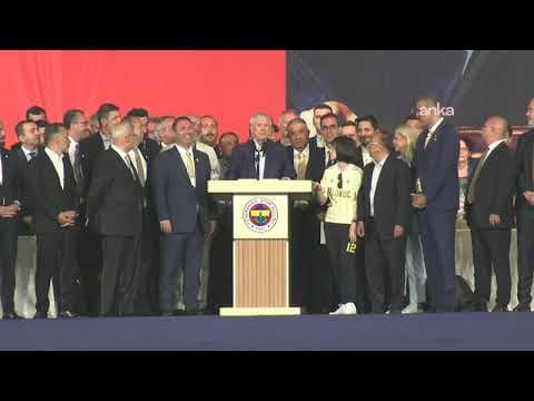 Fenerbahçe Spor Kulübü Başkanı seçilen Aziz Yıldırım açıklama yapıyor #Canlı