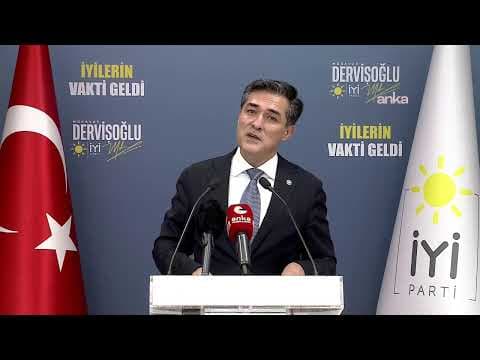 İYİ Parti Sözcüsü Buğra Kavuncu, partisinin genel merkezinde basın toplantısı düzenliyor #Canlı