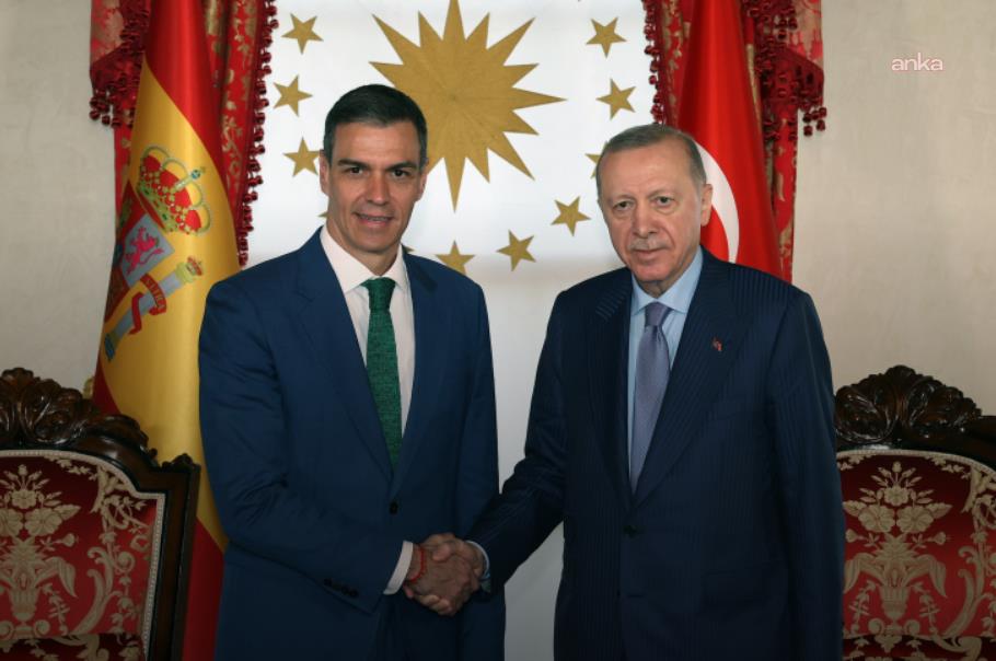 Cumhurbaşkanı Erdoğan, İspanya Başbakanı Sanchez ile telefonda görüştü