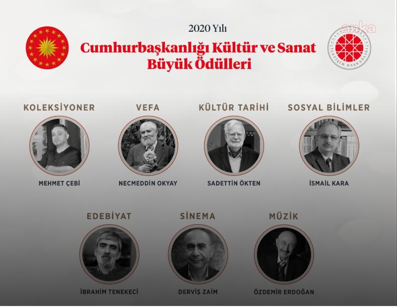 Cumhurbaşkanlığı Kültür ve Sanat Büyük Ödülleri sahiplerini buldu - Resim : 1