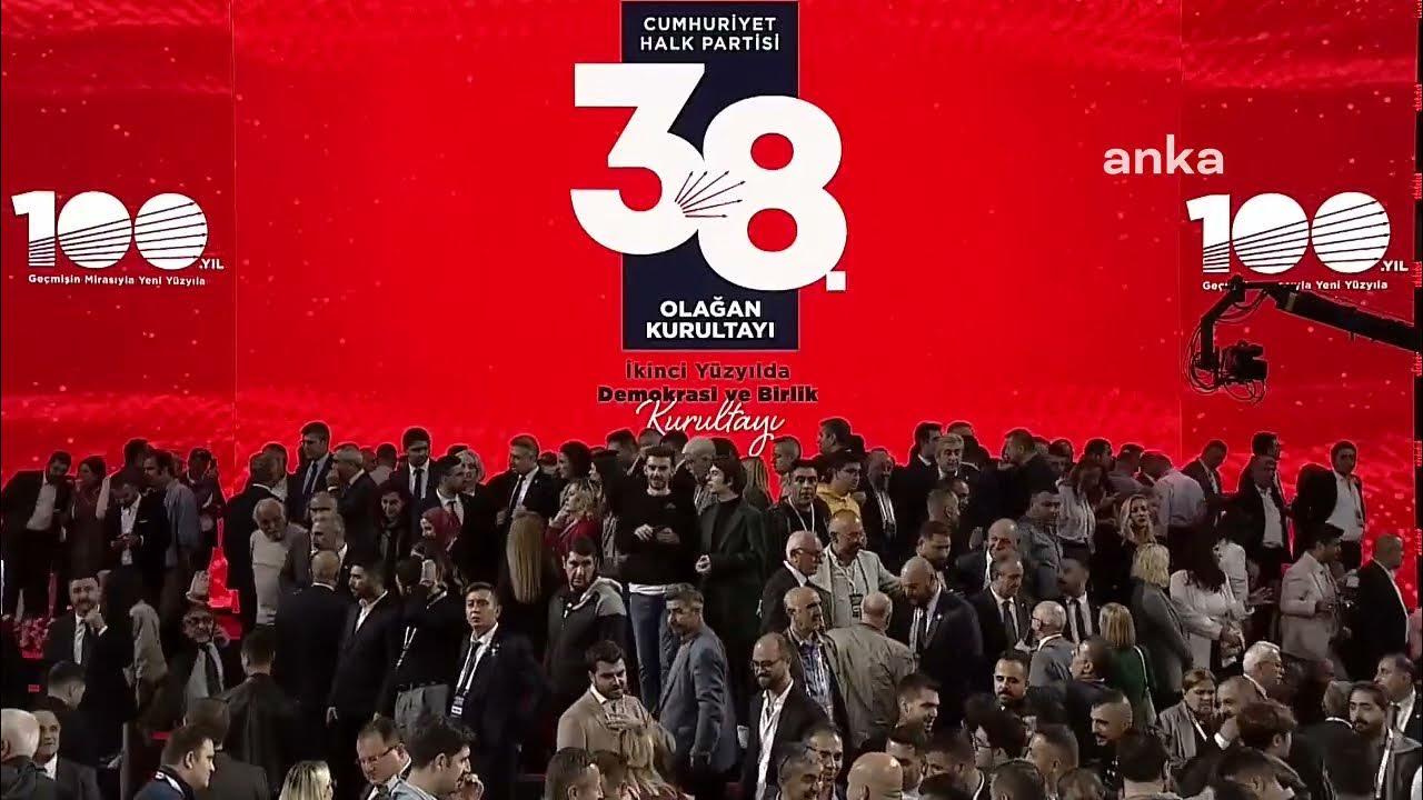 CHP'nin 38'inci Kurultay'ına ilişkin iddianame, mahkemece kabul edildi