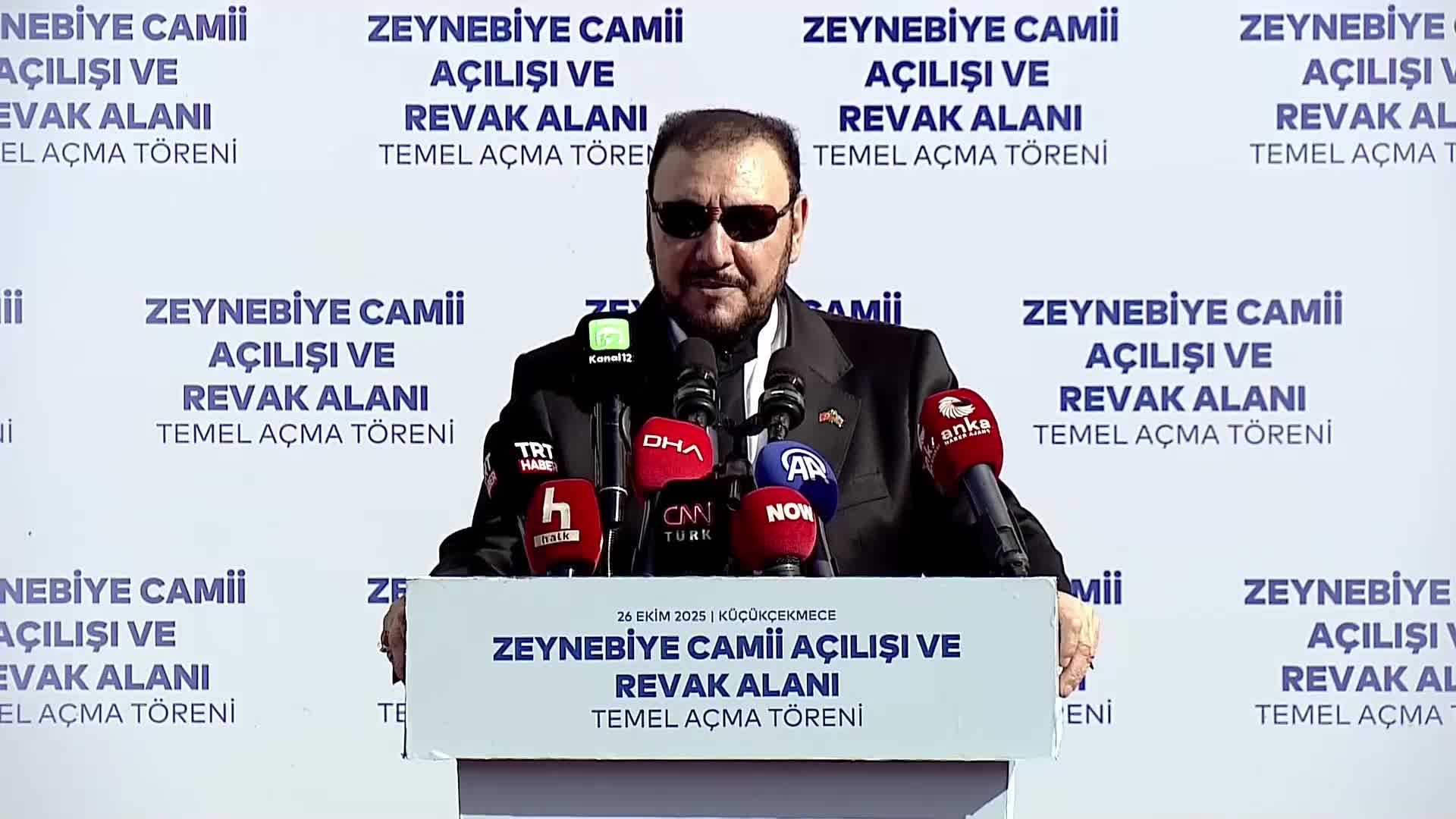 İmamoğlu, Zeynebiye Camisi açılış törenine mesaj gönderdi: "Bu şehirde  herkes için, her yerde adaleti sağlayabilmek için var gücümüzle çalıştık"