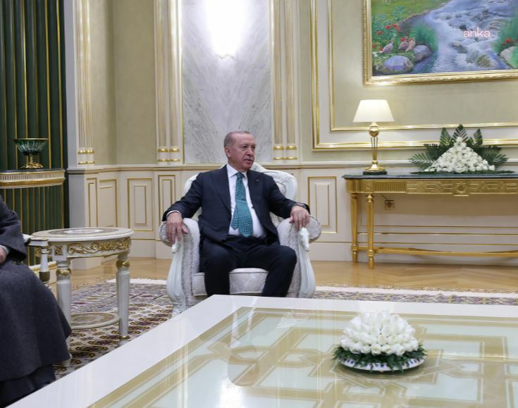 Cumhurbaşkanı Erdoğan, Türkmenistan’da Uluslararası Barış ve Güven Forumu'nda: Barış ancak adaletle, güven ancak karşılıklı saygıyla mümkündür