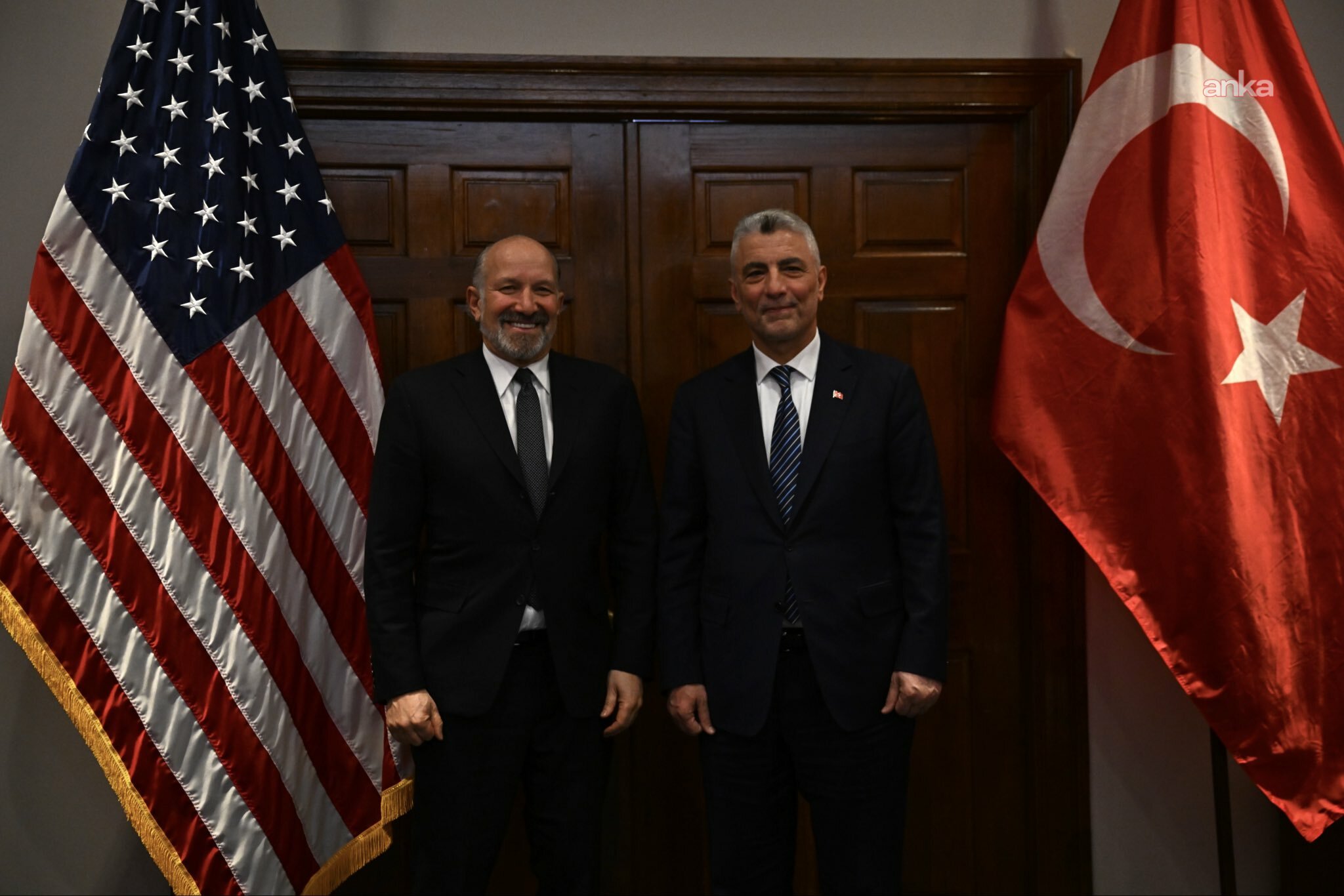 Ticaret Bakanı Bolat, ABD'li mevkidaşı Lutnick ile bir araya geldi