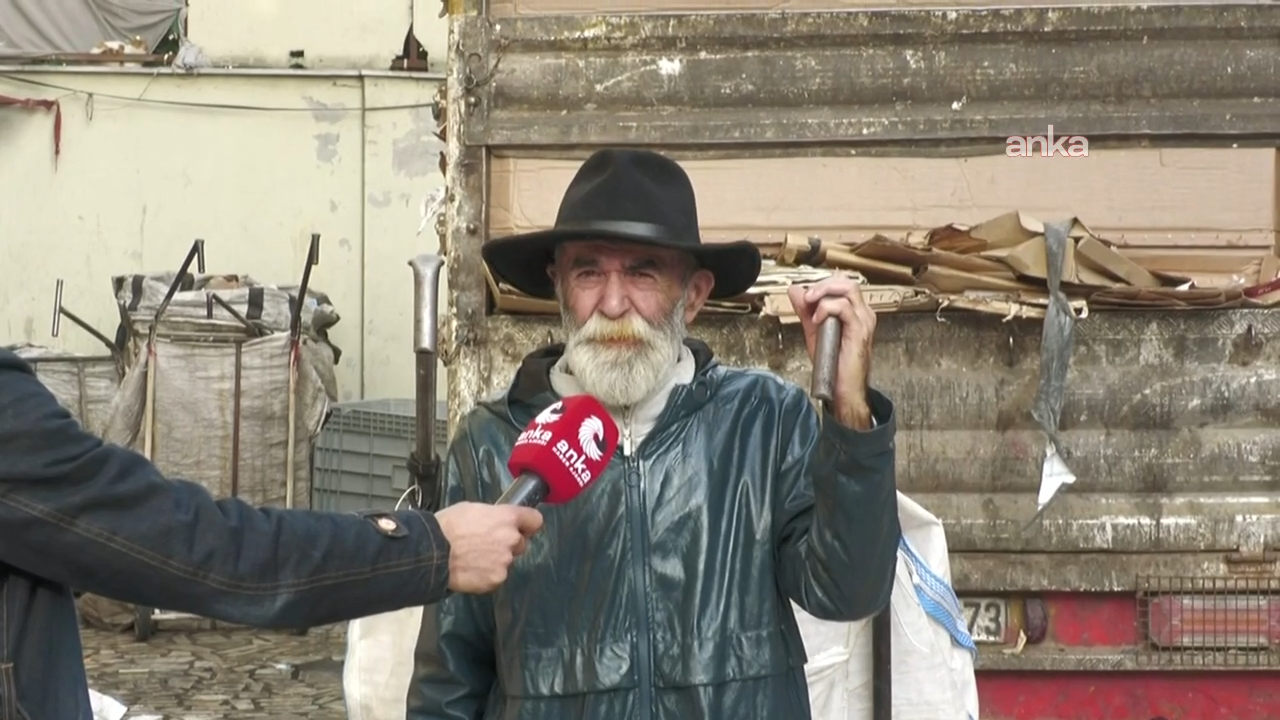 70 yaşında kanserle ve yoksullukla mücadele: "Tahsin dayı" çöpten hayat topluyor