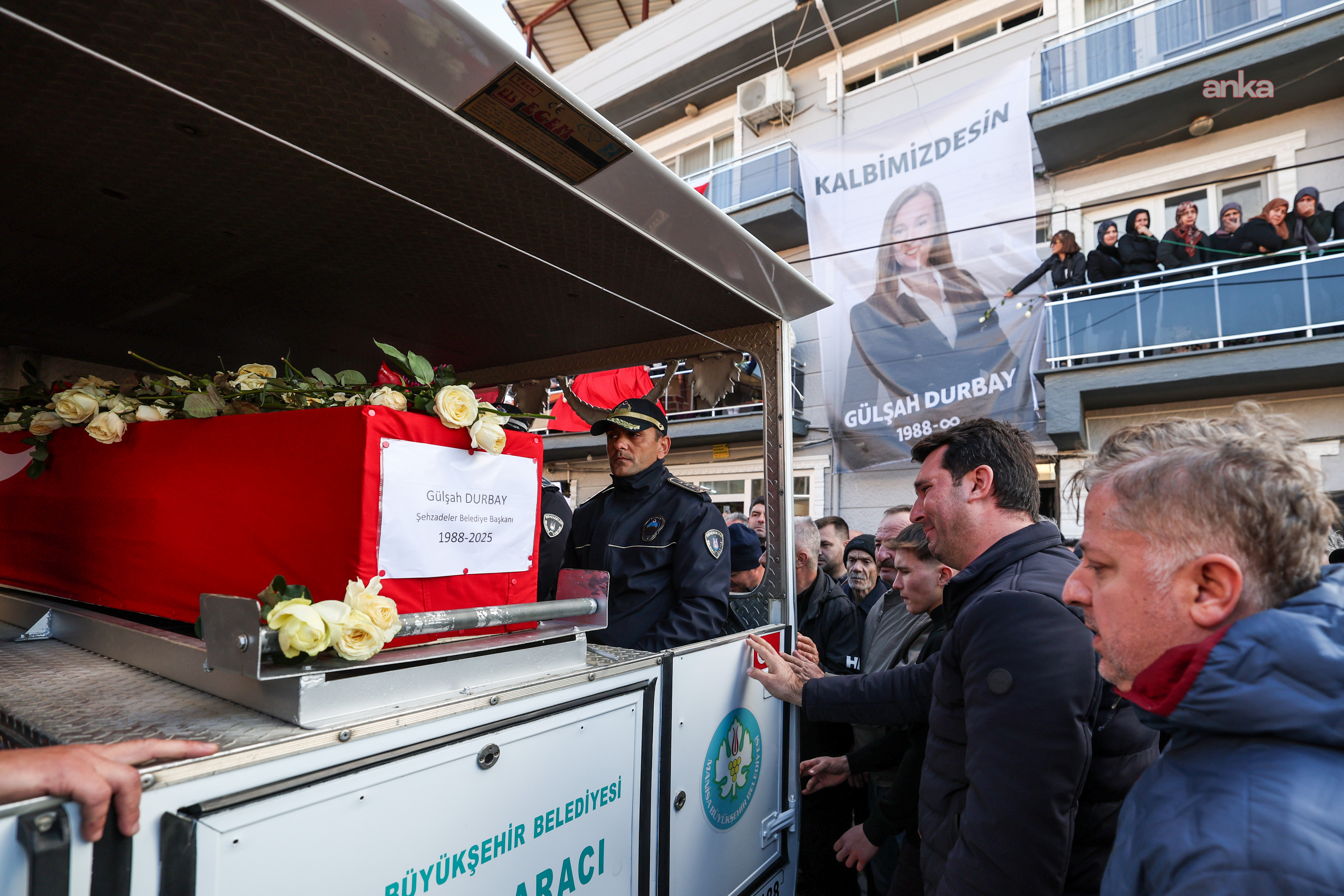 Manisa, Şehzadeler Belediye Başkanı Gülşah Durbay'ı uğurladı