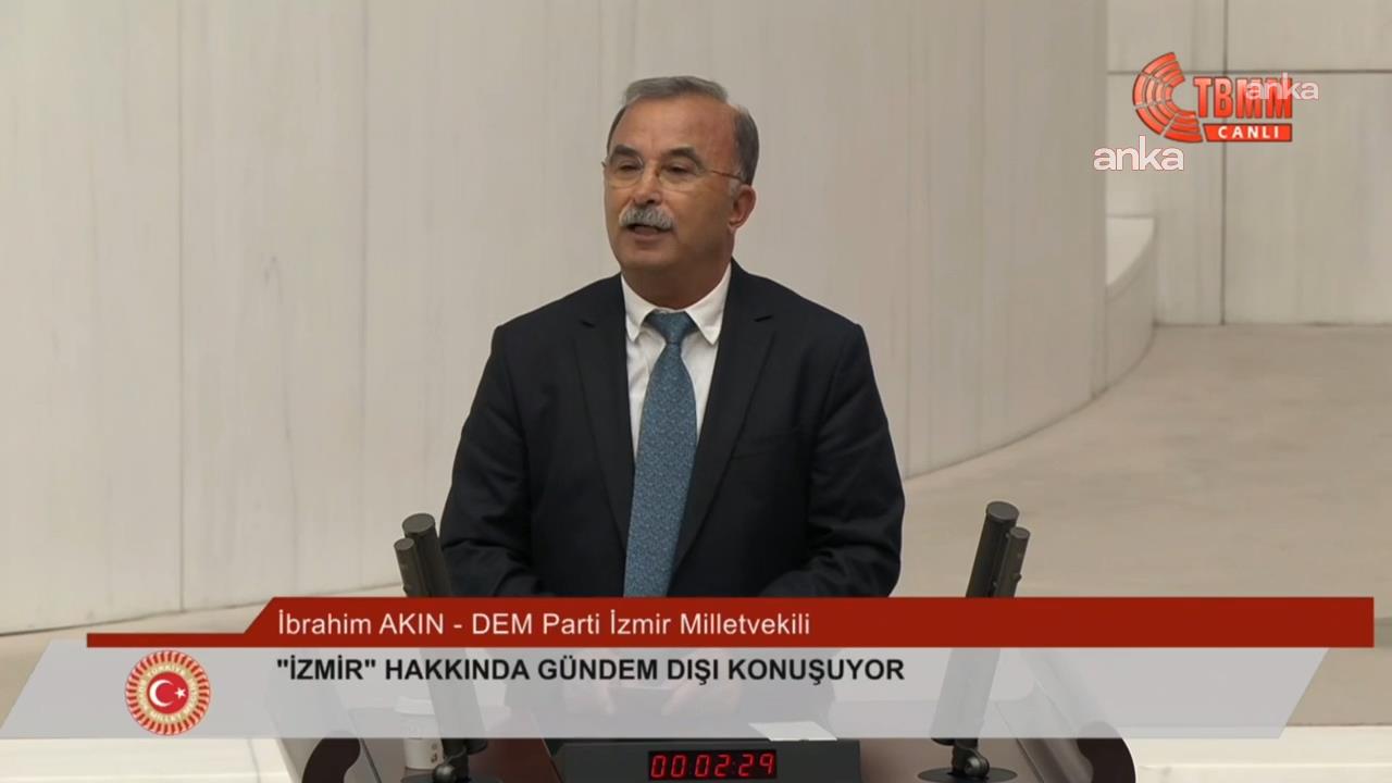 DEM Partili İbrahim Akın, otel odalarında yaşayan emeklileri iki bakanlığa sordu