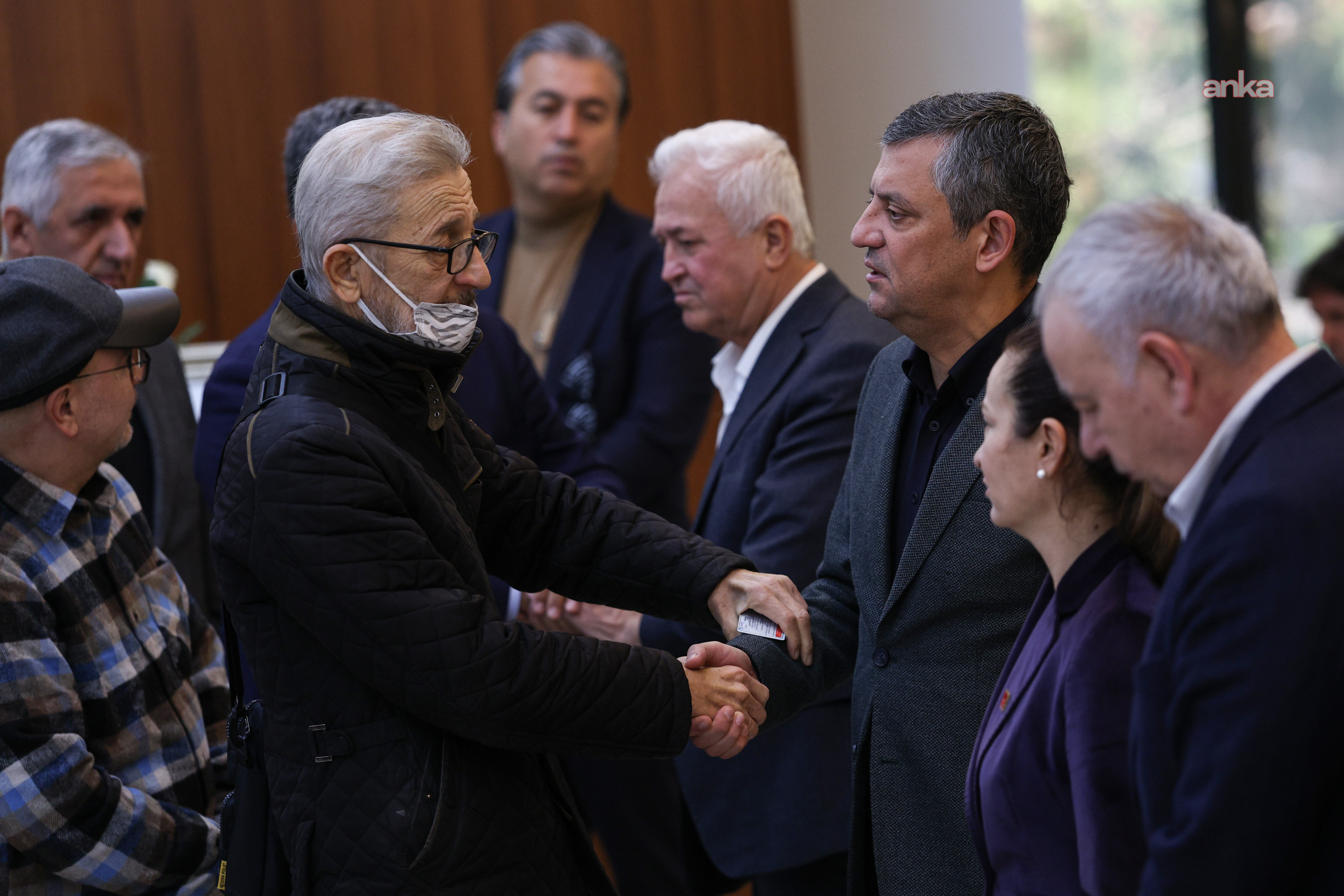 Özgür Özel ve Durbay ailesi taziyeleri kabul etti