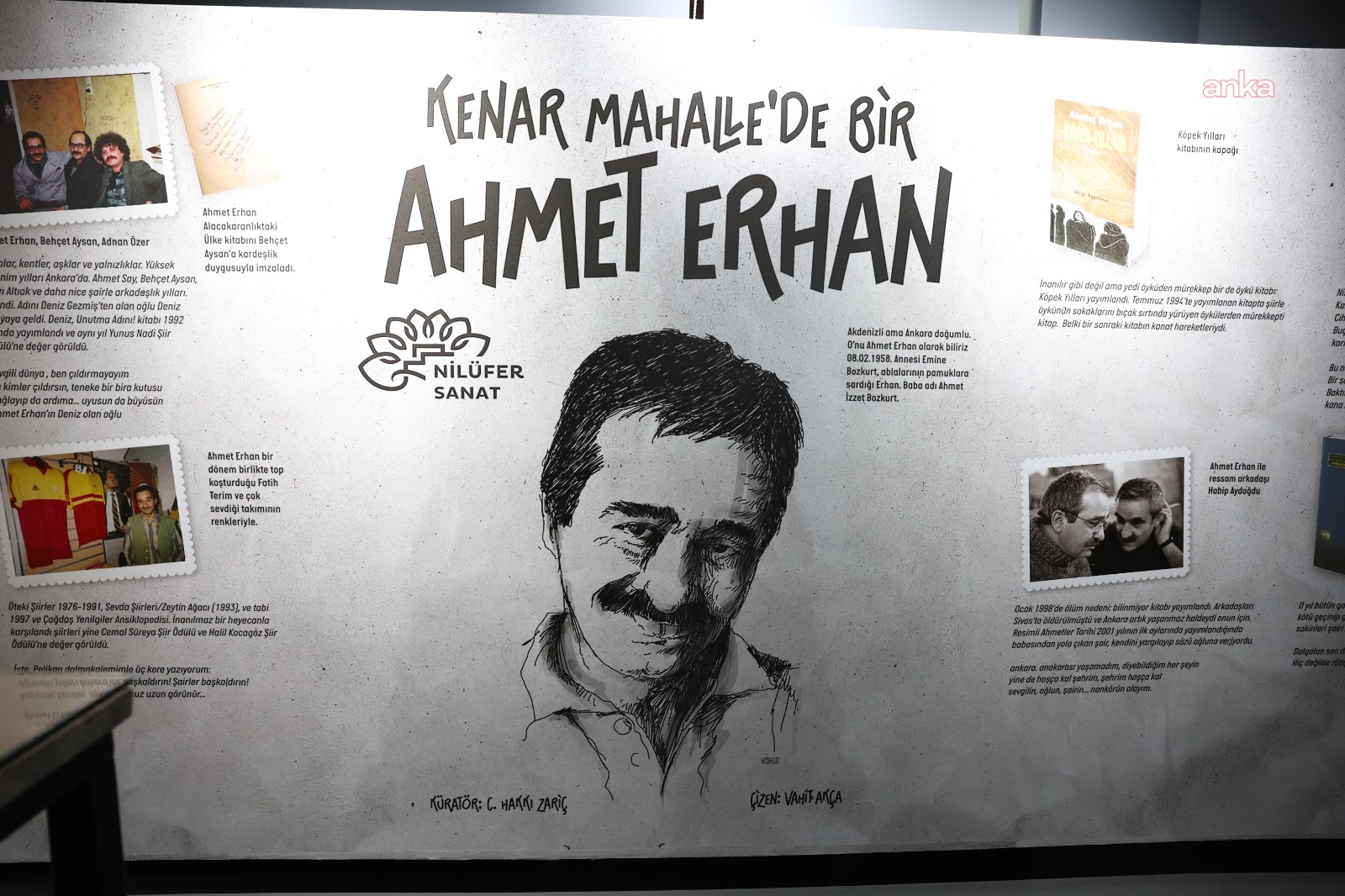 Şair Ahmet Erhan, doğum gününde Nilüfer’de özel bir etkinlikle anıldı
