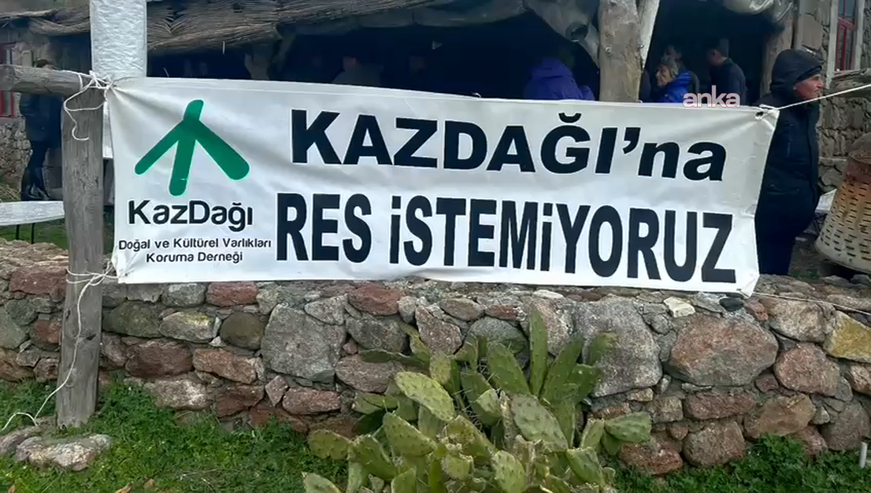 Çanakkale’de RES projesi için keşif yapılmasına bölge halkından tepki: Sabrımız kalmadı