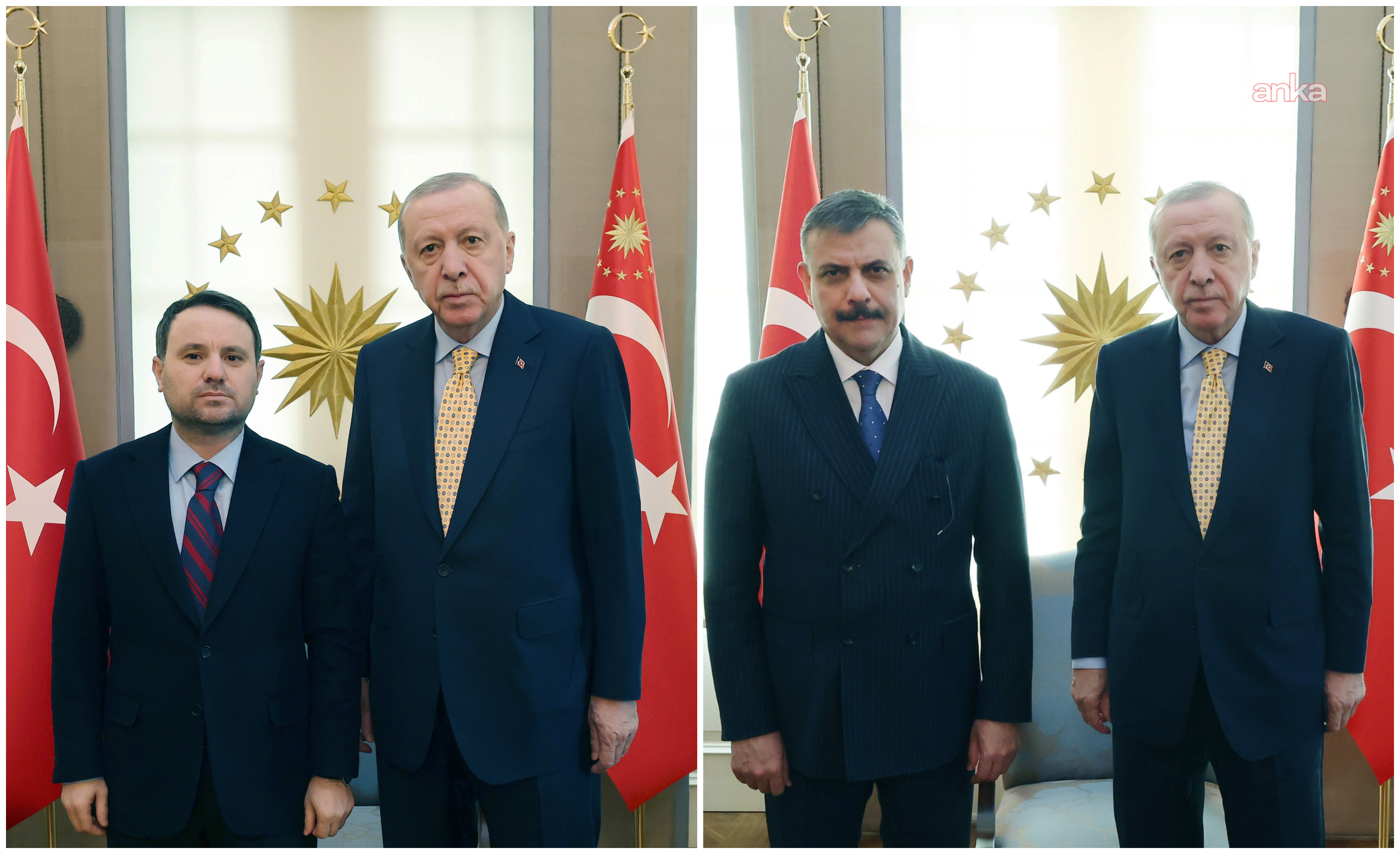 Cumhurbaşkanı Erdoğan, Bakanlar Akın Gürlek ve  Mustafa Çiftçi'yi kabul etti