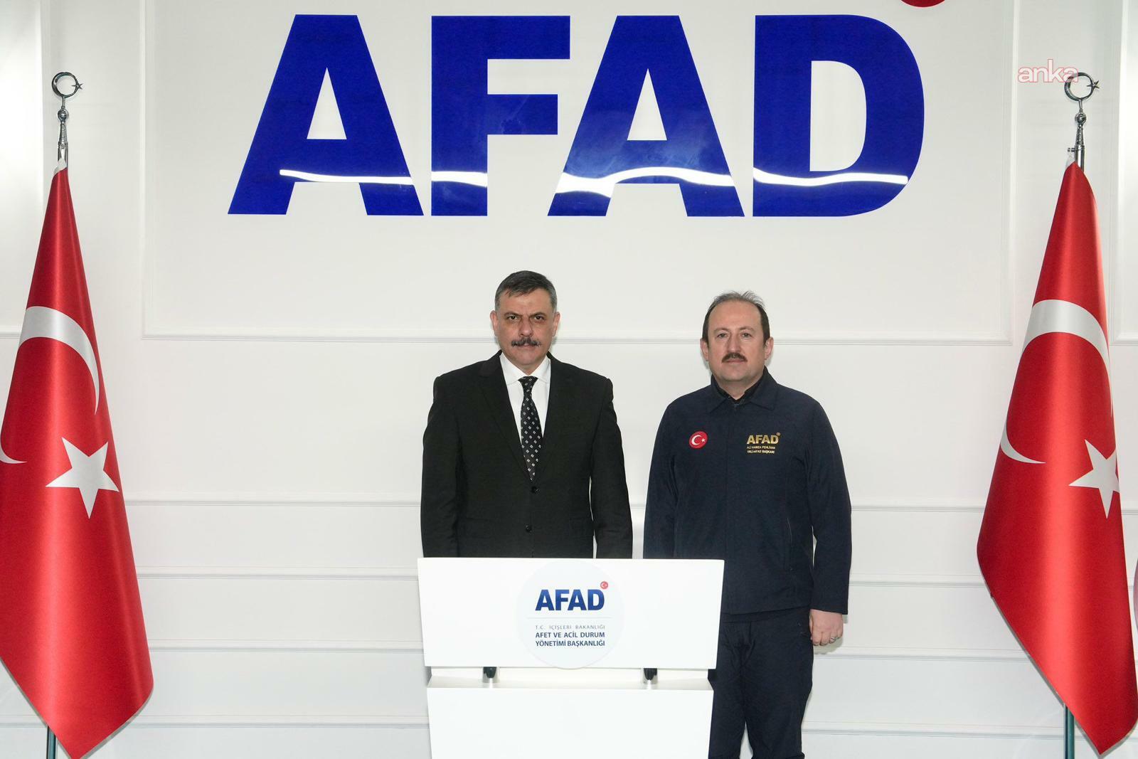 İçişleri Bakanı Çiftçi'den AFAD'a ziyaret