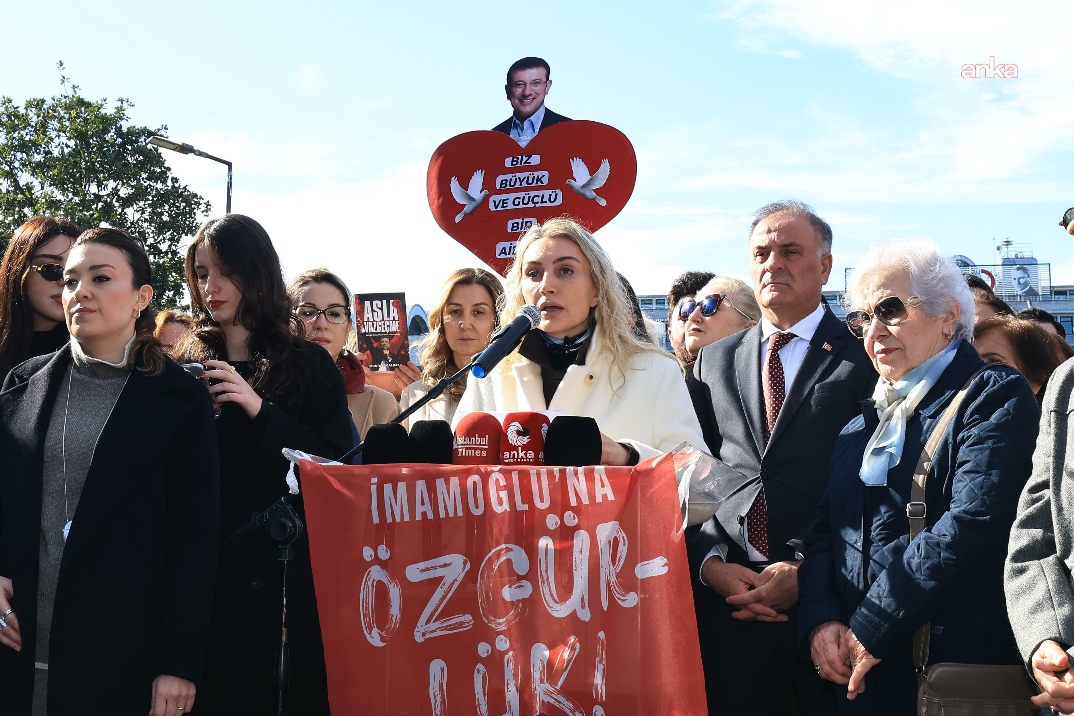Dilek Kaya İmamoğlu: Tüm siyasetçileri sorumluluk almaya, duruşmaların şeffaflığı için açık ve kararlı bir tutum sergilemeye çağırıyorum
