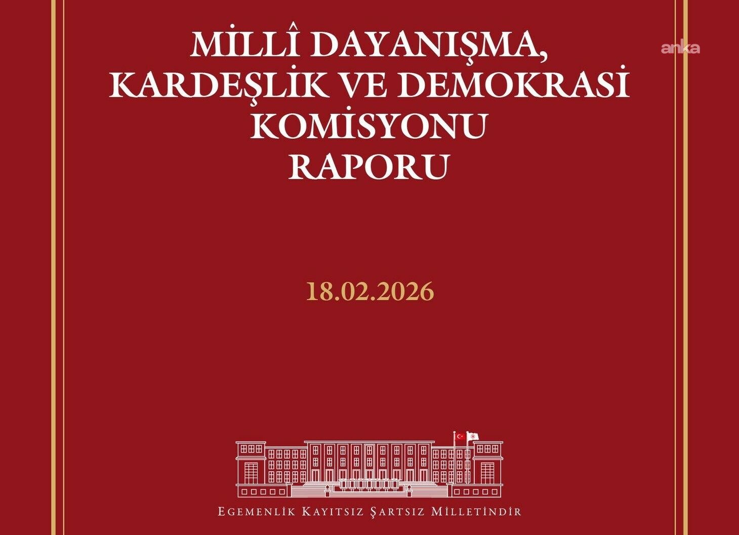 Süreç komisyonunun ortak raporu TBMM'nin internet sitesinden yayımlandı