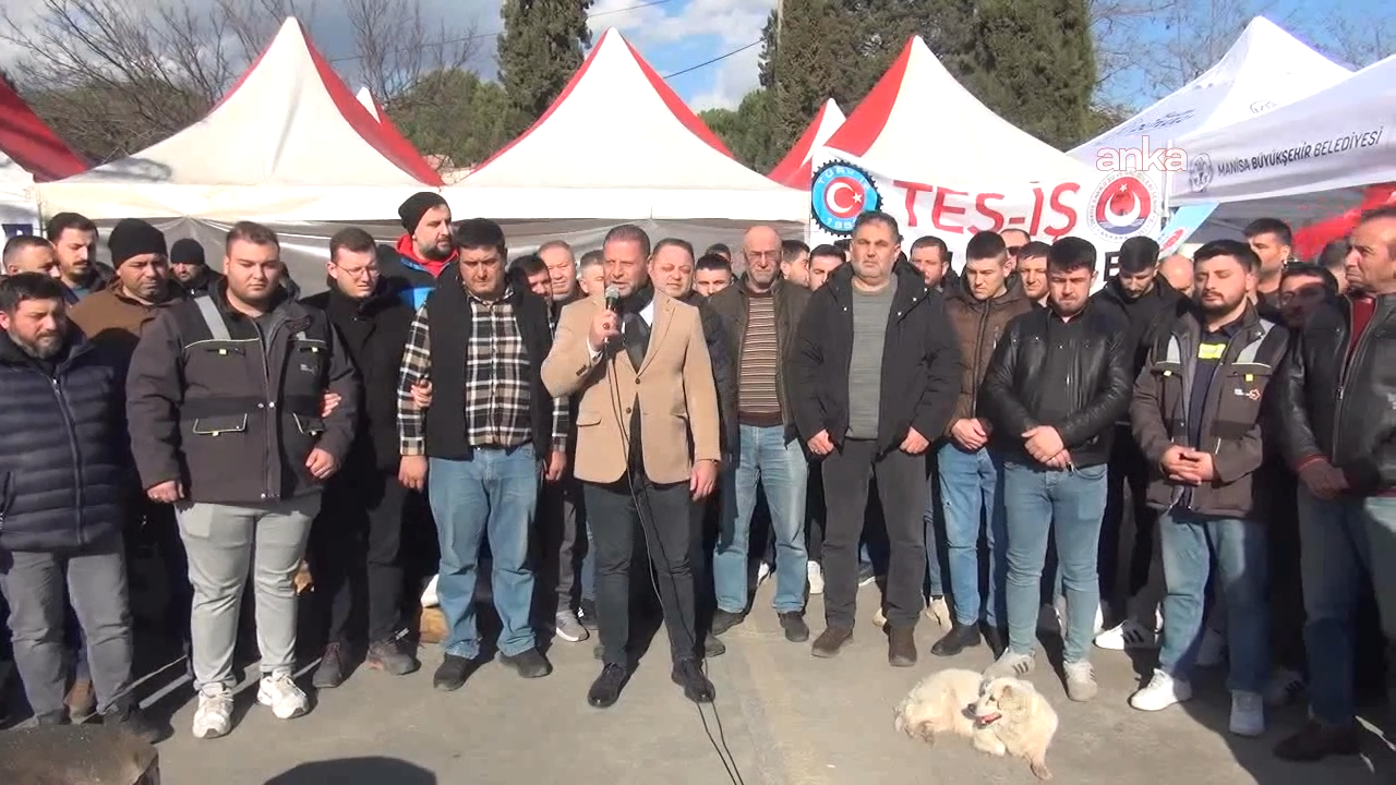 Soma Termik Santrali'nde 87 işçi ücretsiz izne çıkarıldı, eylem başladı