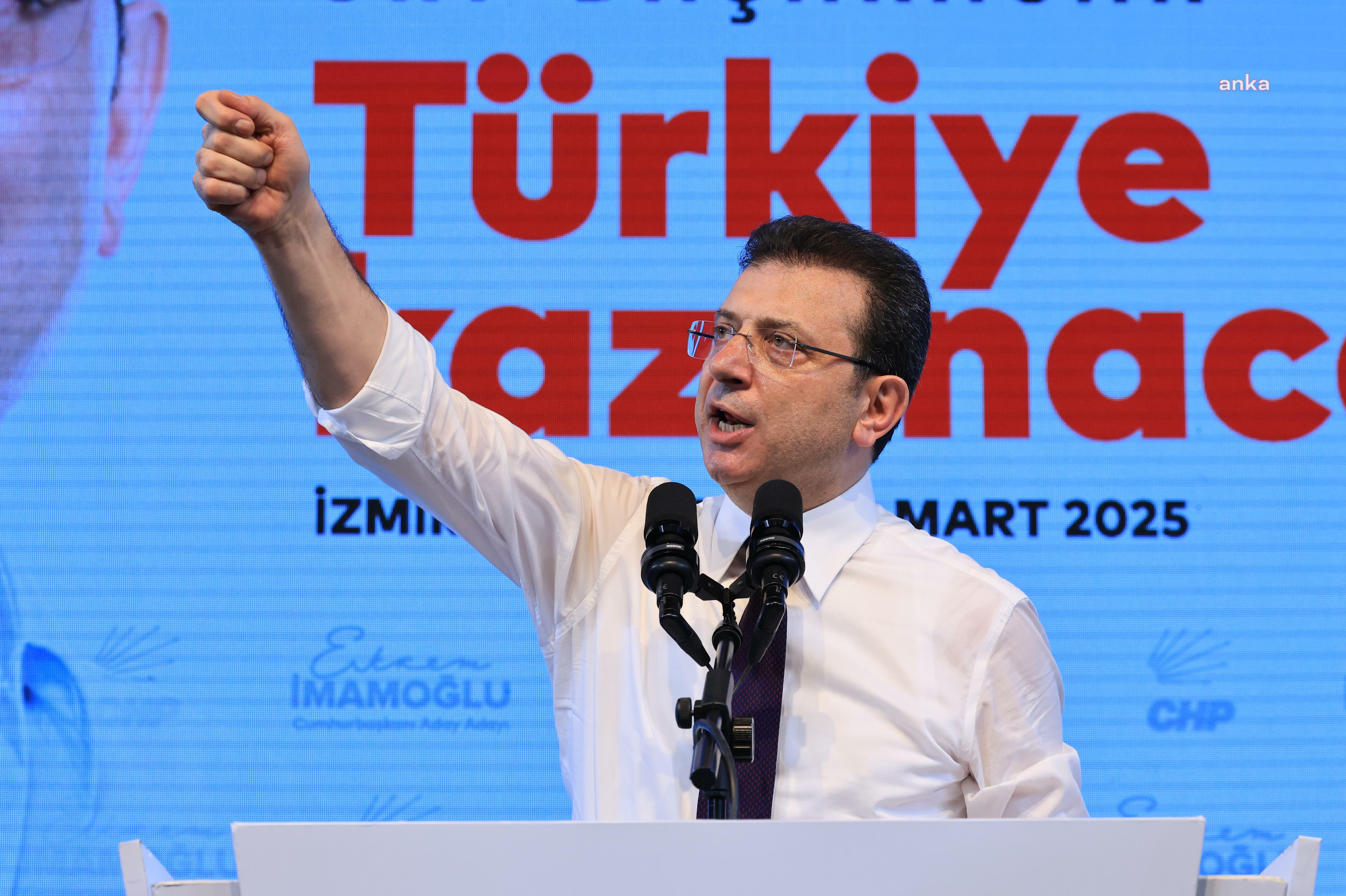 Ekrem İmamoğlu: Bu atanmış şahıs, Adalet Bakanı mıdır, organize işler bakanı mıdır, cevabını milletimiz gayet iyi biliyor