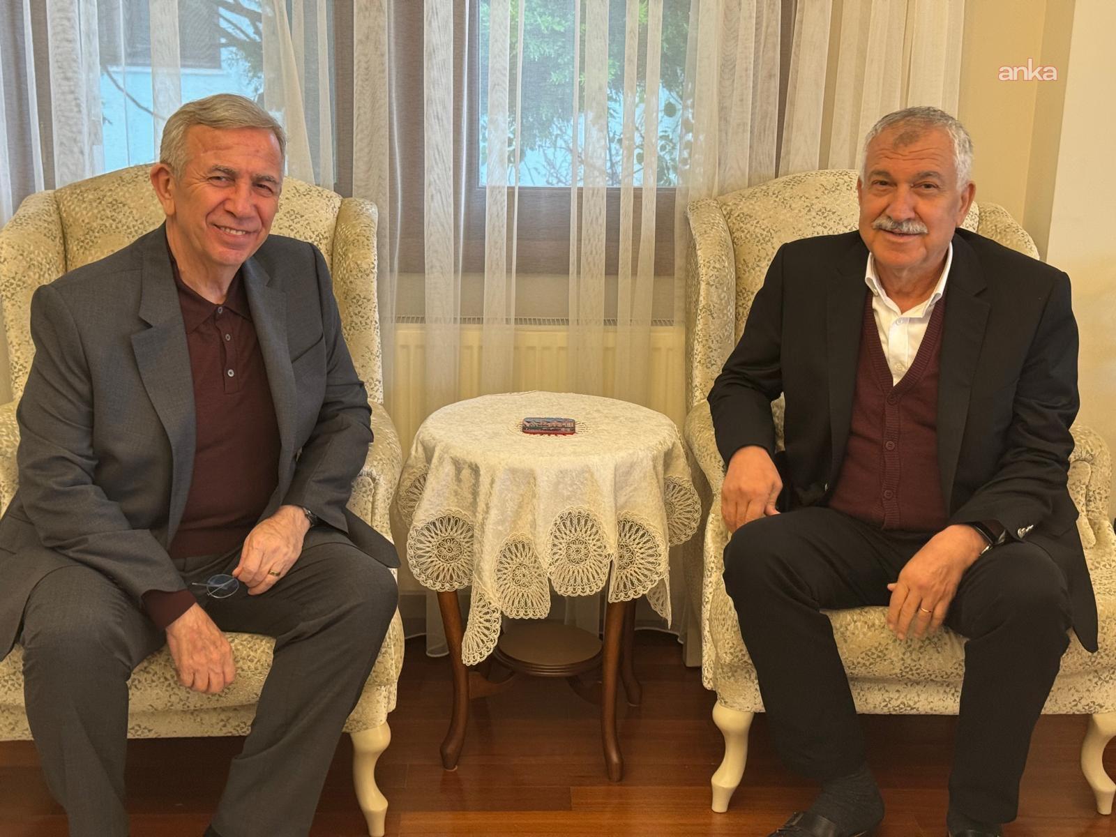 Mansur Yavaş’tan Zeydan Karalar’a ziyaret