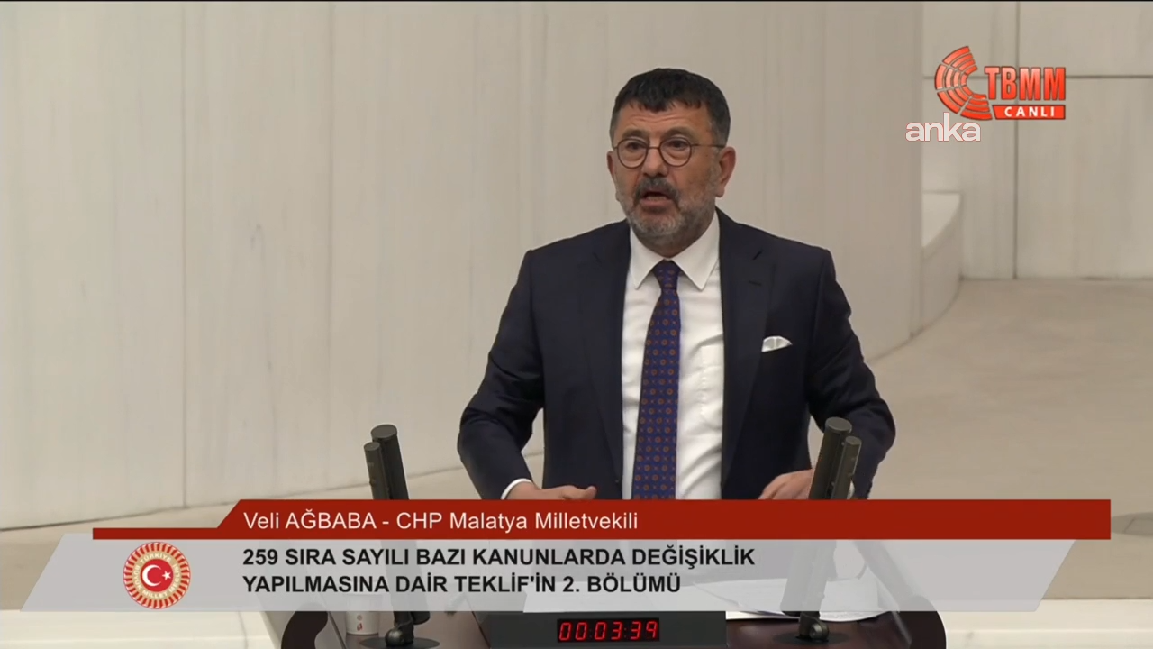 Veli Ağbaba: Burada 'parası olana tezkere, parası olmayan askere' mantığıyla karşı karşıyayız